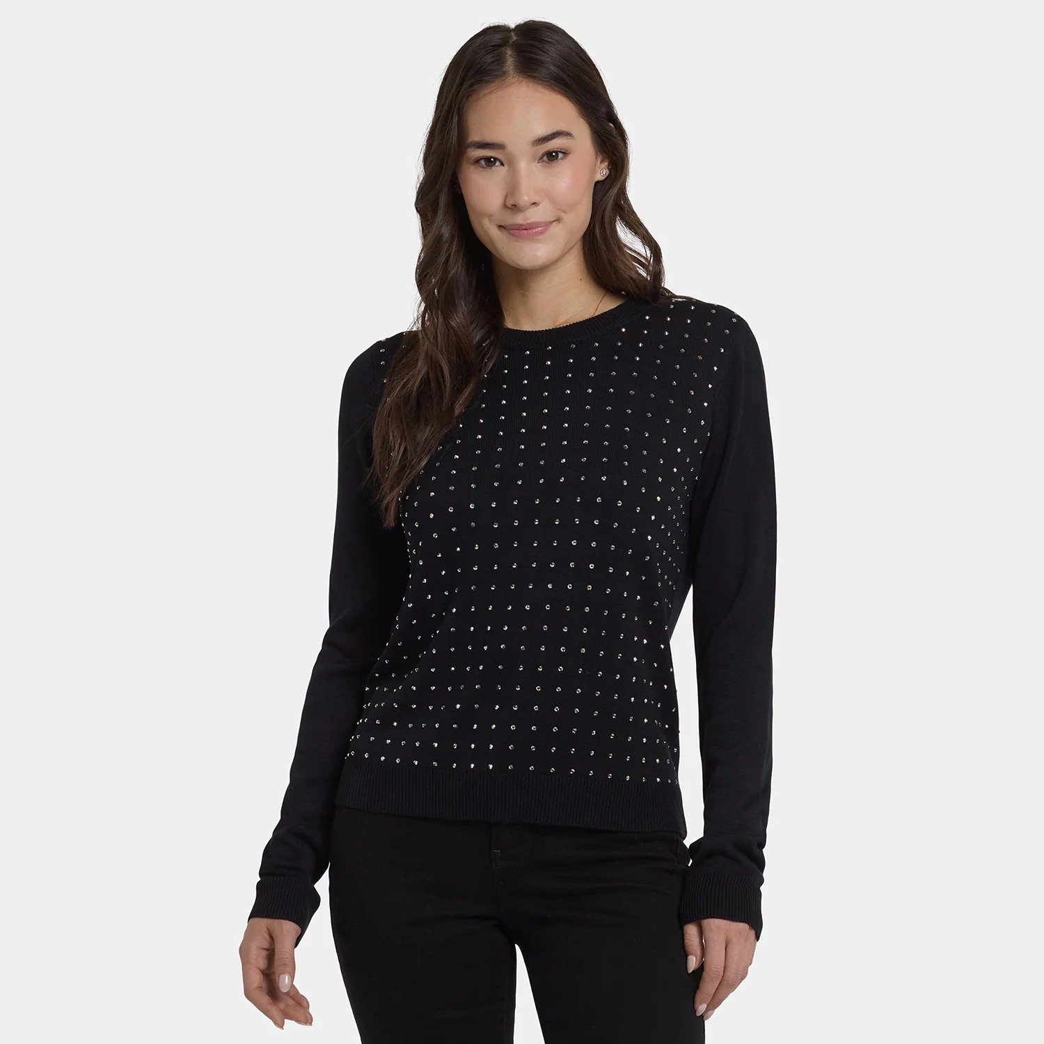 Sparkle Sweater - Black - Image 7