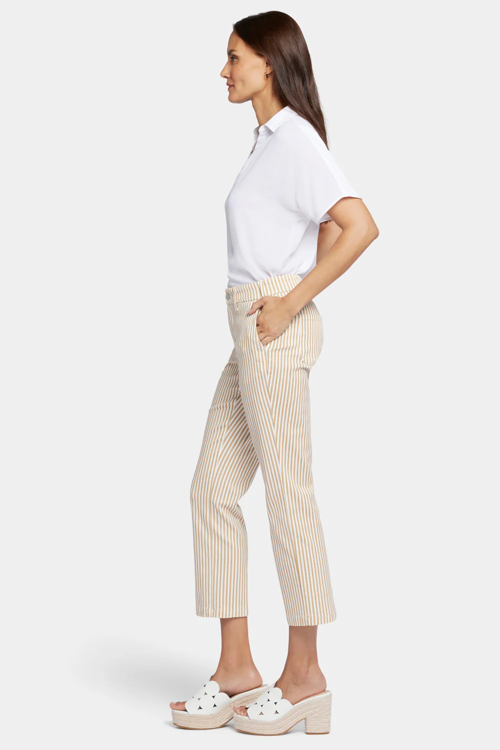 Straight Ankle Pants - Sunbird Stripe - Image 6