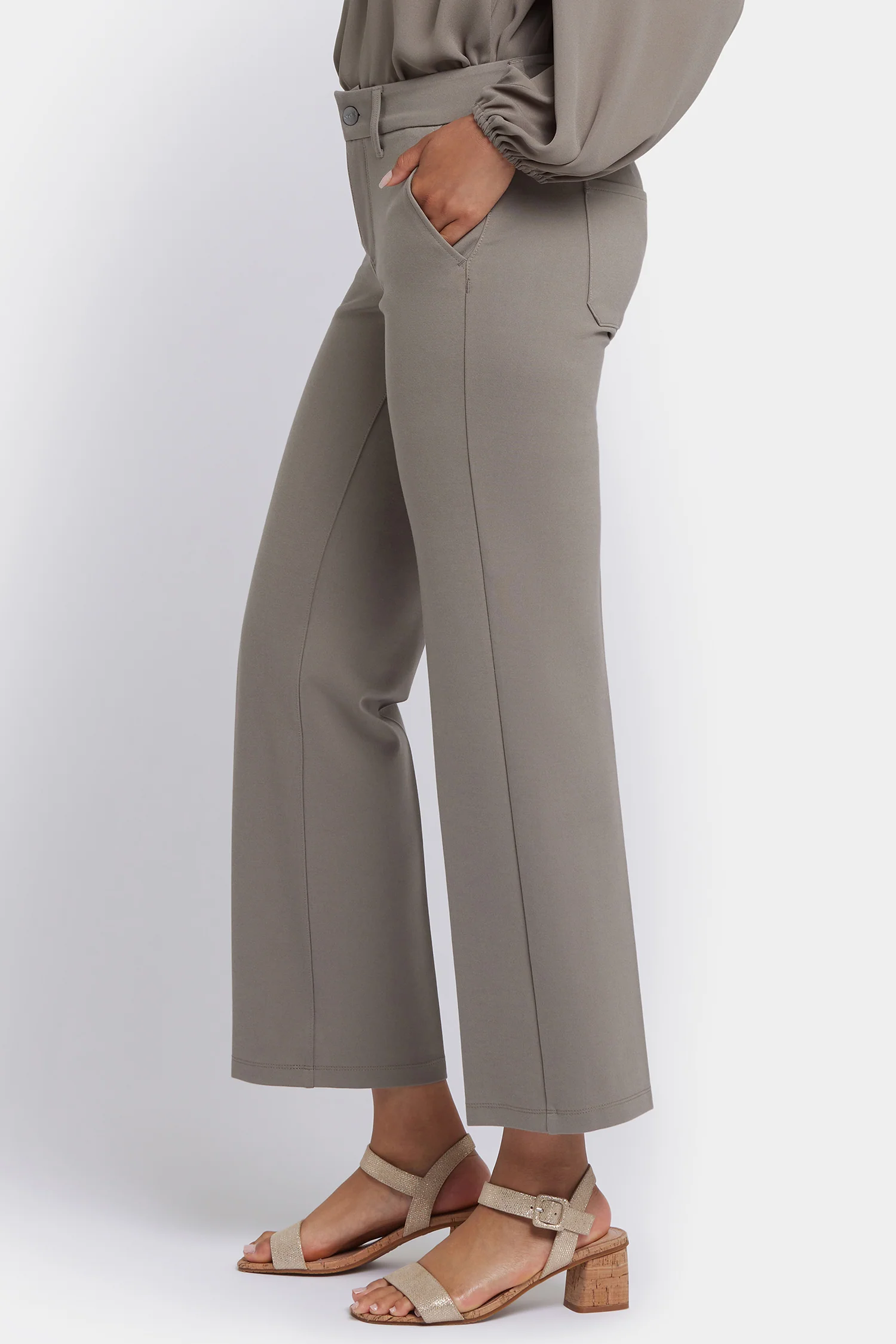 Straight Trouser Pants - Saddlewood - Image 3