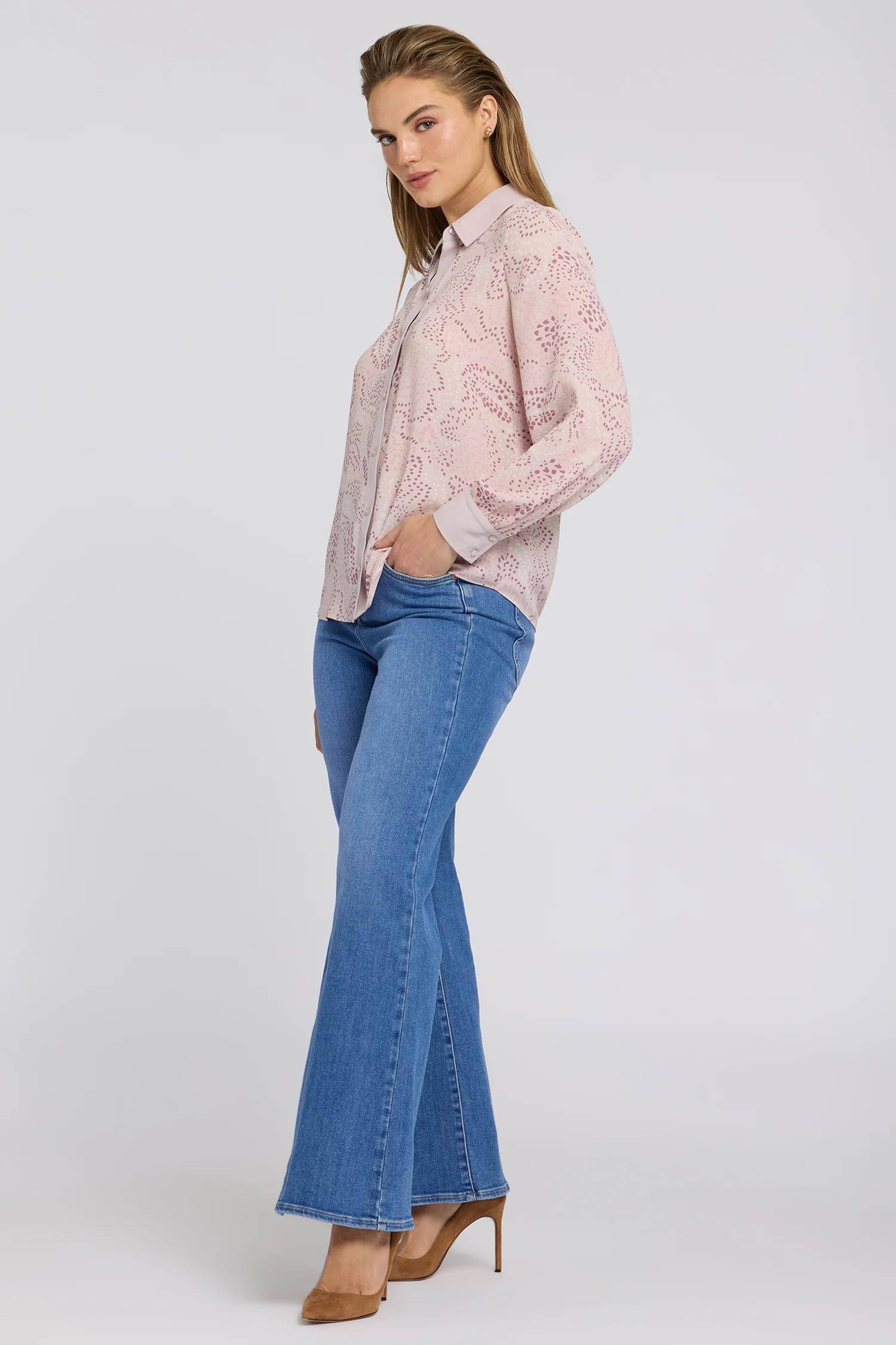 Taylor Blouse - Rock Flower Combo - Image 4