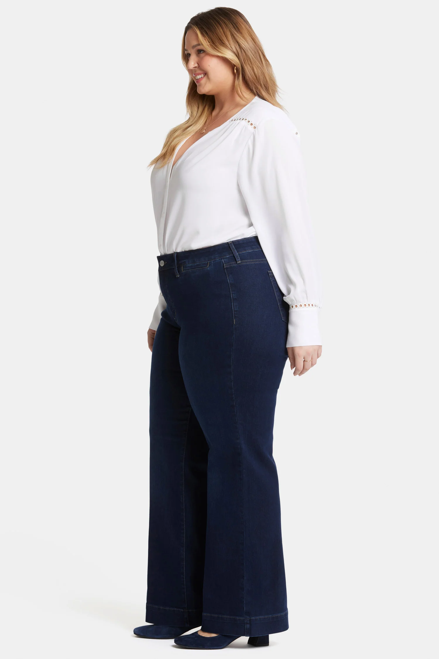 Teresa Trouser Jeans In Plus Size - Burbank Wash - Image 5
