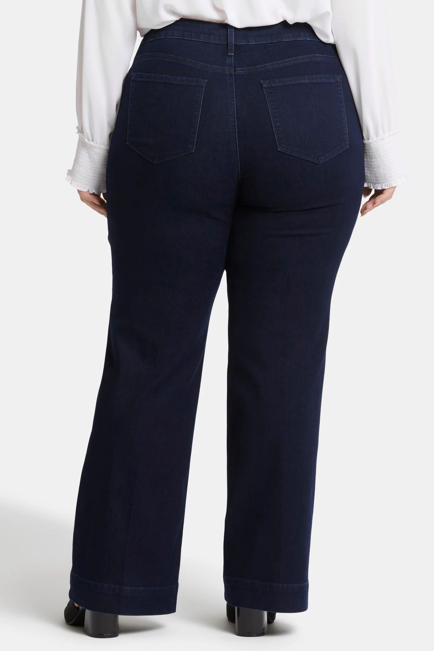 Teresa Trouser Jeans In Plus Size - Dark Enzyme - Image 2