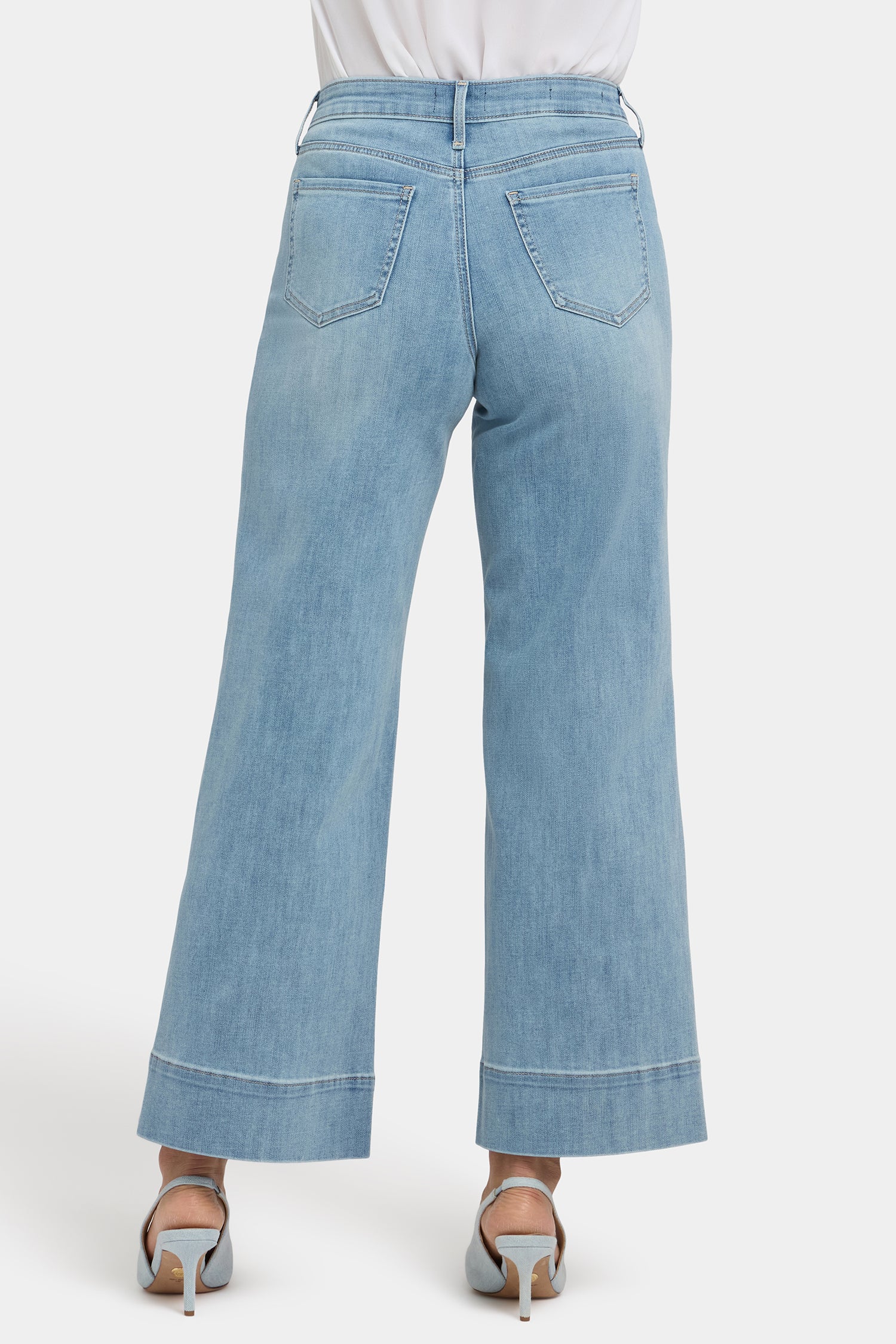 Teresa Wide Leg Ankle Jeans - Heritage Glow - Image 3