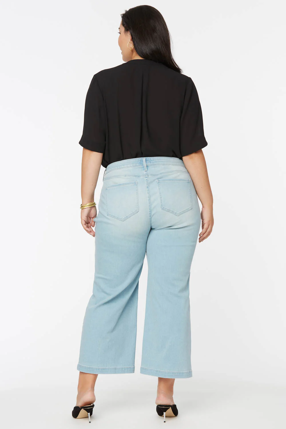 Teresa Wide Leg Ankle Jeans in Plus Size - Naomi - Image 6