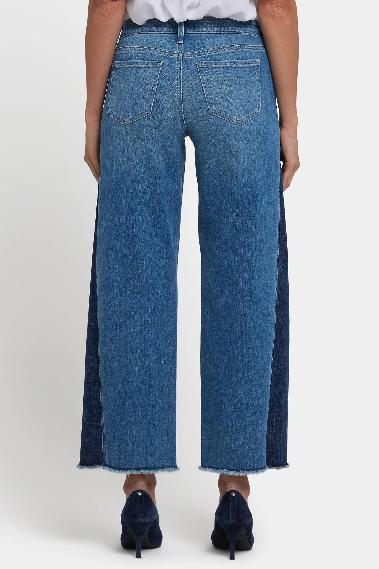 Teresa Wide Leg Jeans - Avenue Blue - Image 3
