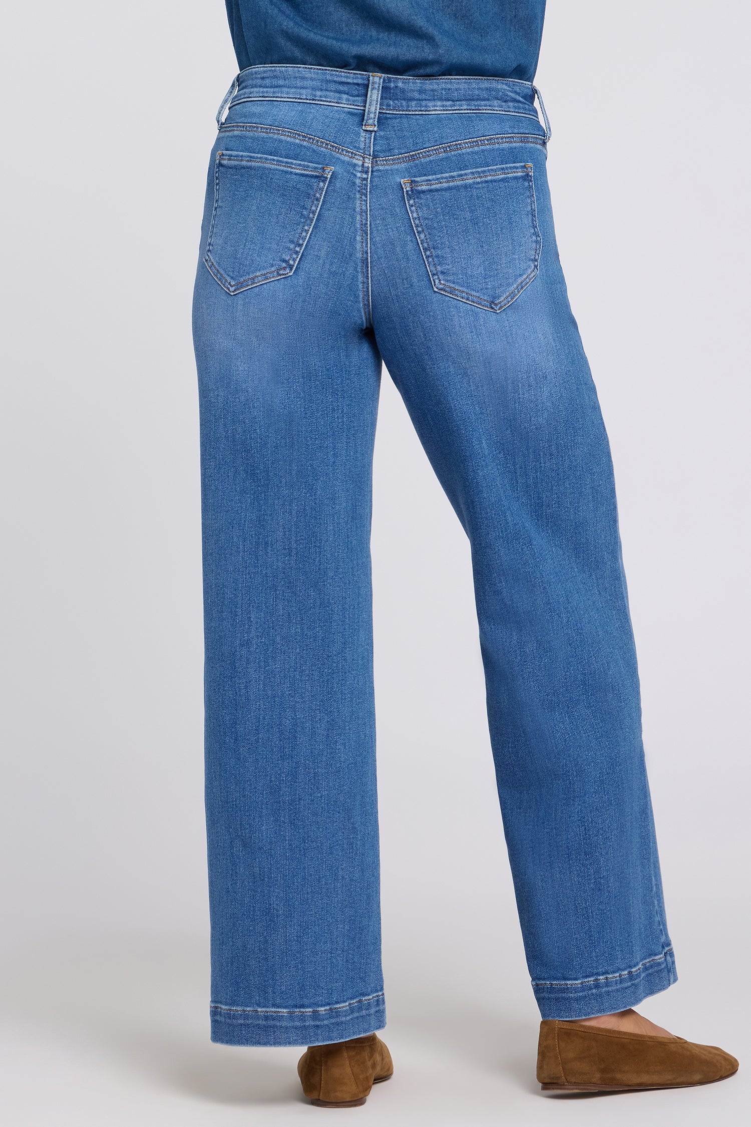 Teresa Wide Leg Jeans - Blue Paradise - Image 3