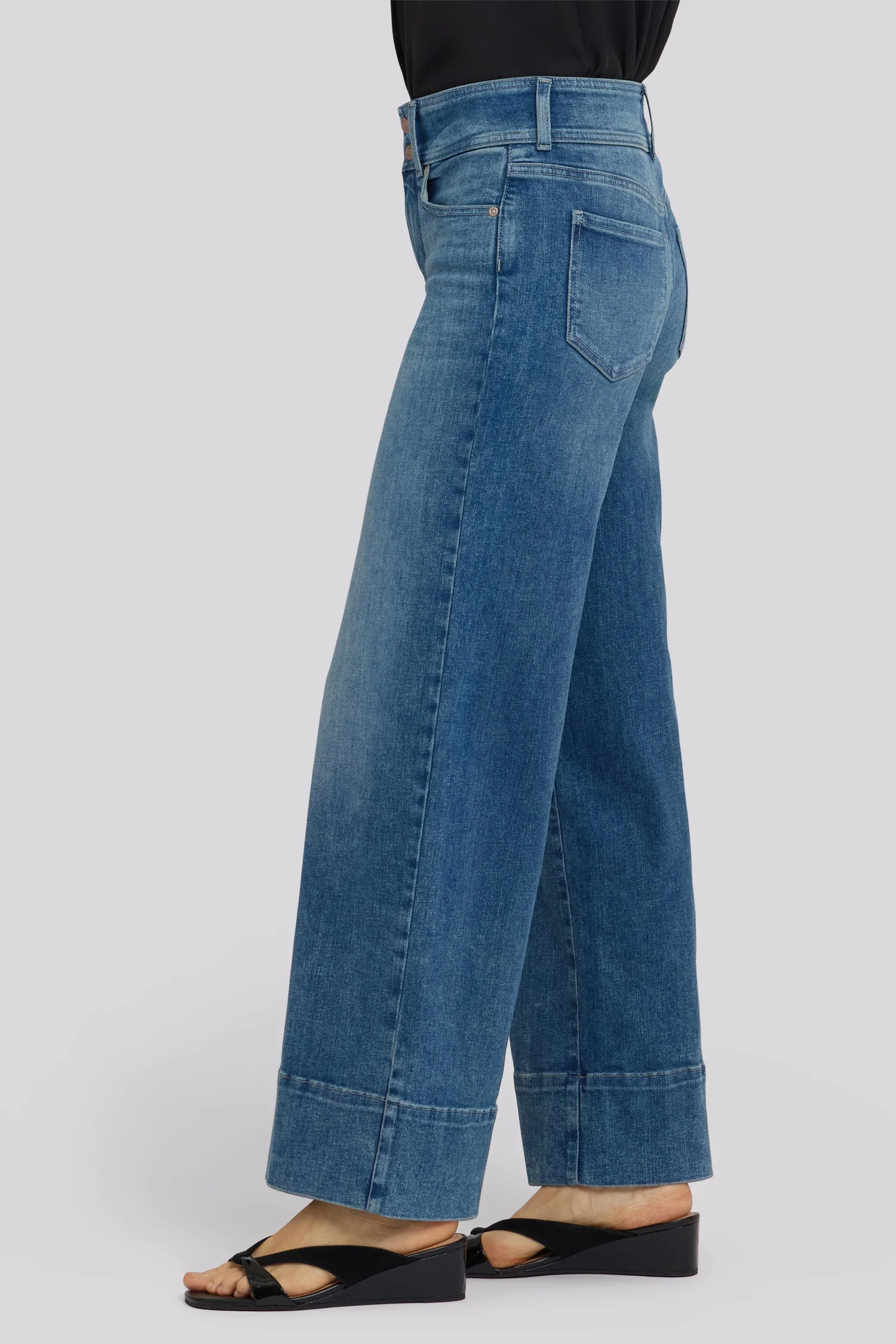Teresa Wide Leg Jeans - Breezy Palms - Image 2