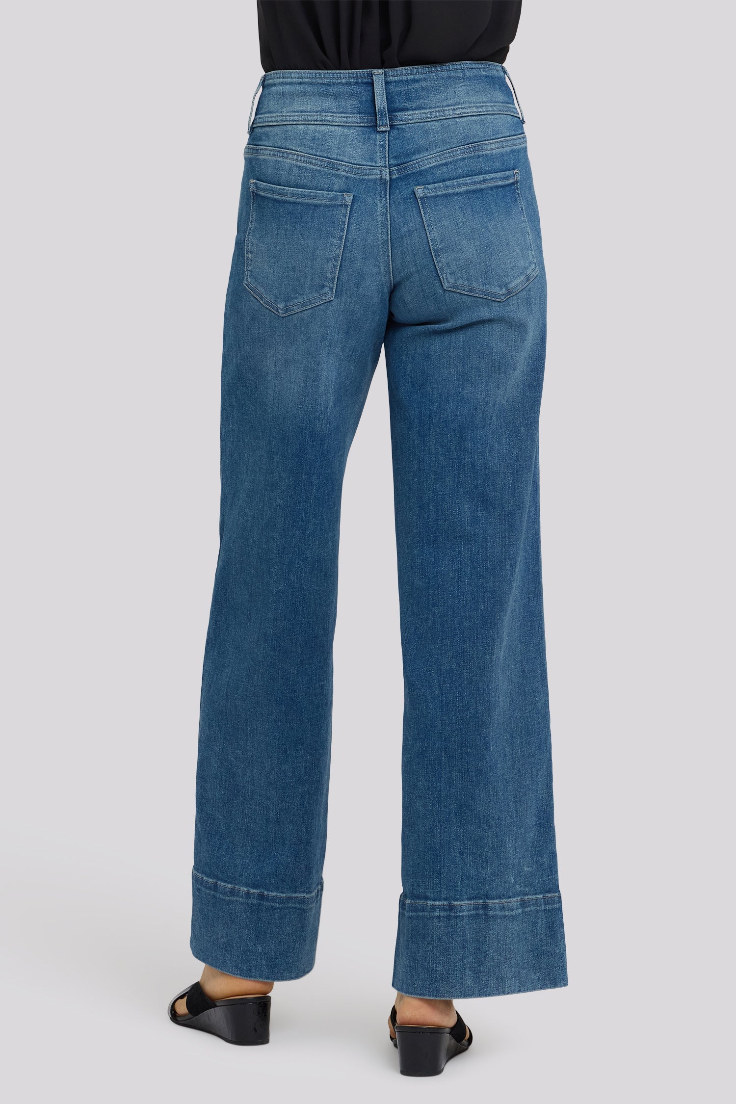Teresa Wide Leg Jeans - Breezy Palms - Image 3