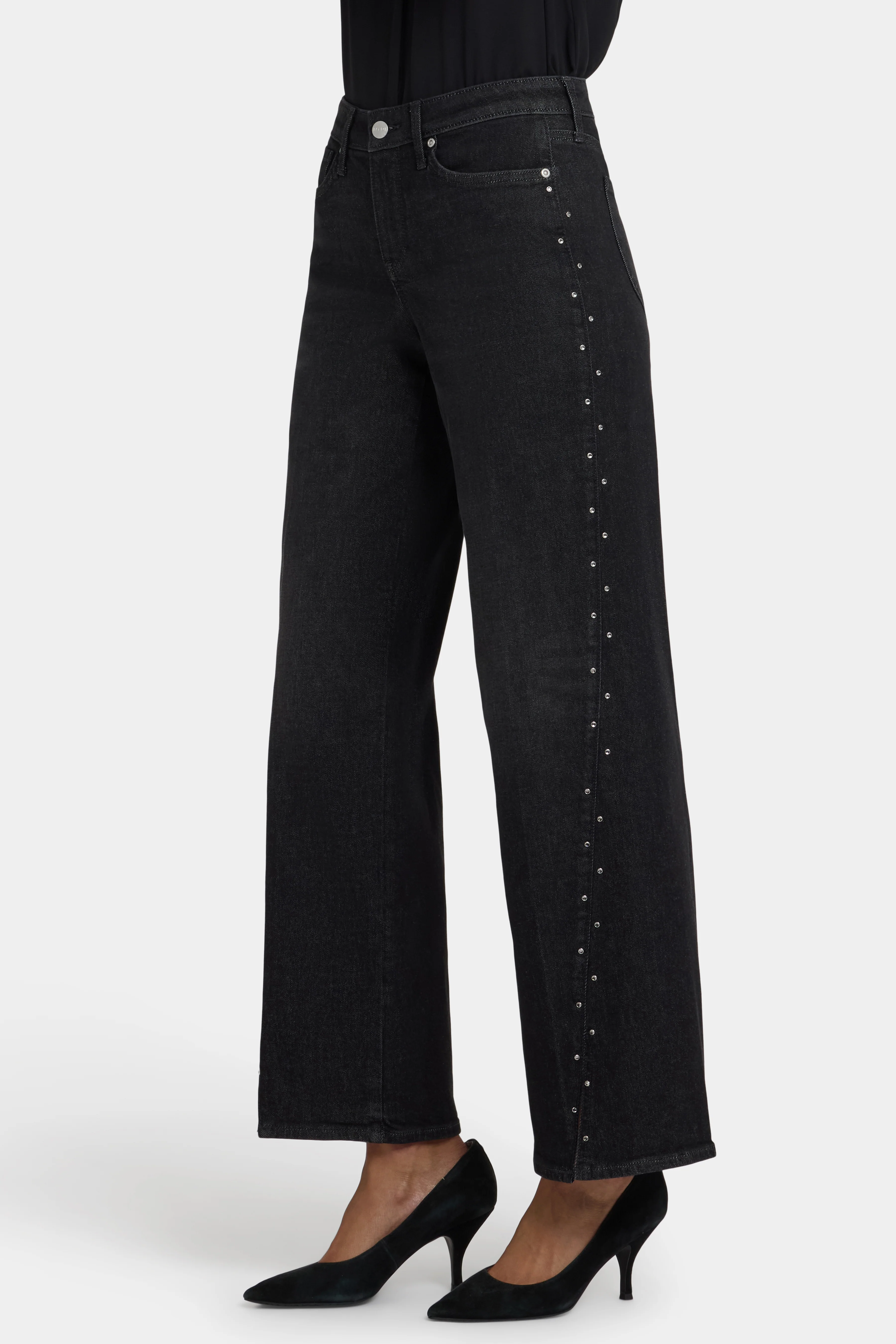 Teresa Wide Leg Jeans - French Nightfall - Image 4