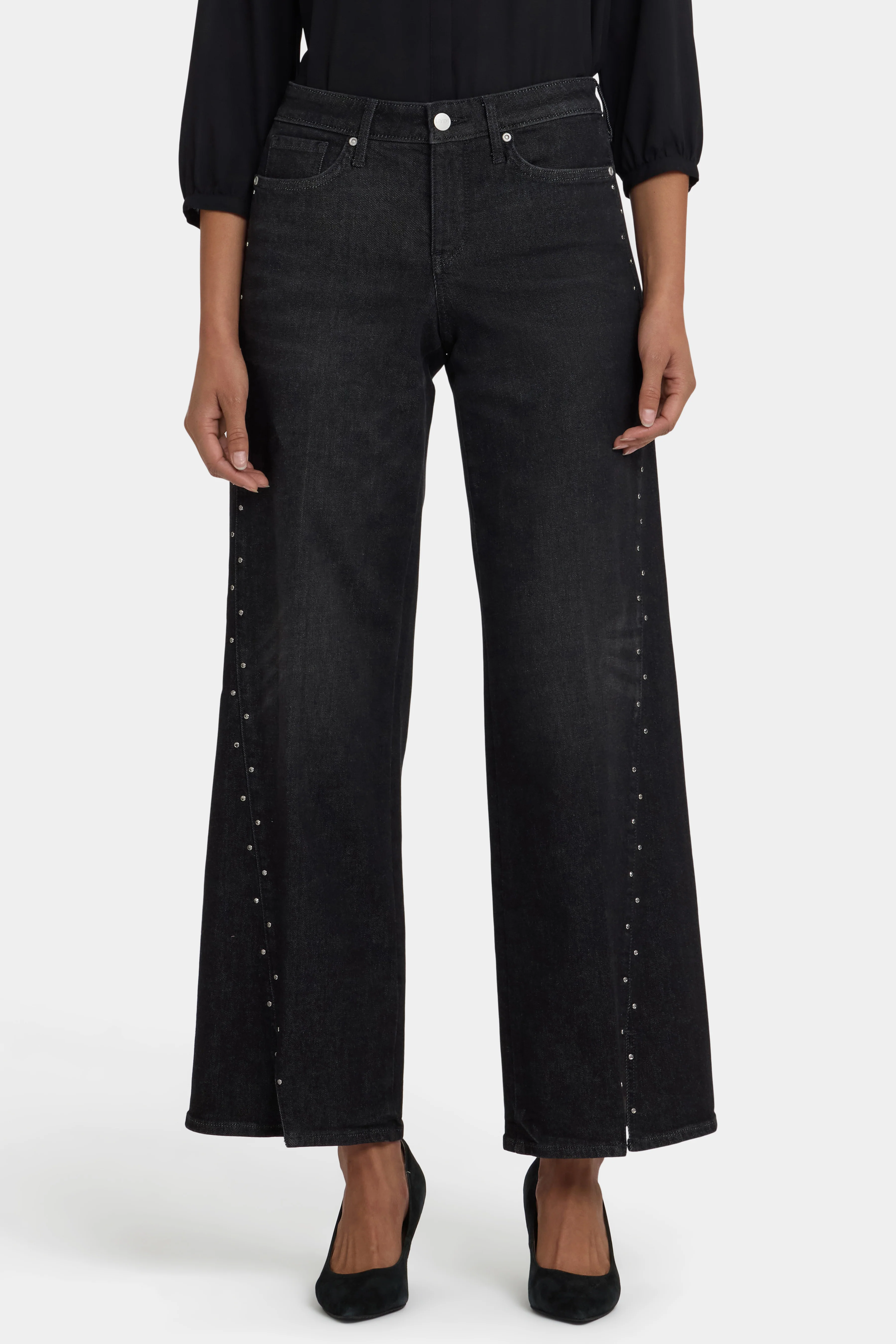 Teresa Wide Leg Jeans - French Nightfall - Image 5