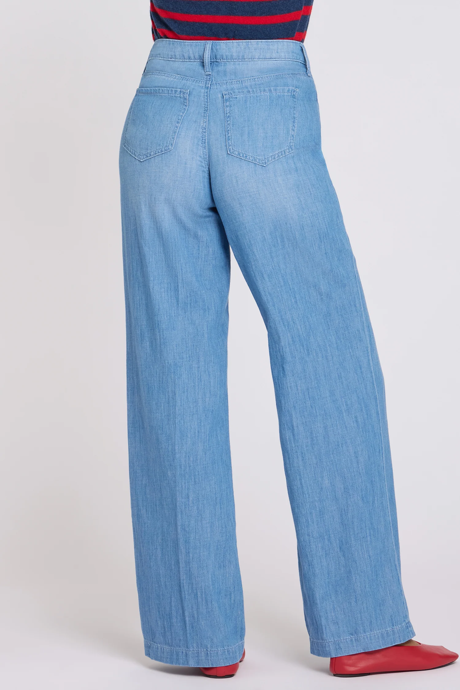 Teresa Wide Leg Jeans - Riviera Sky - Image 3