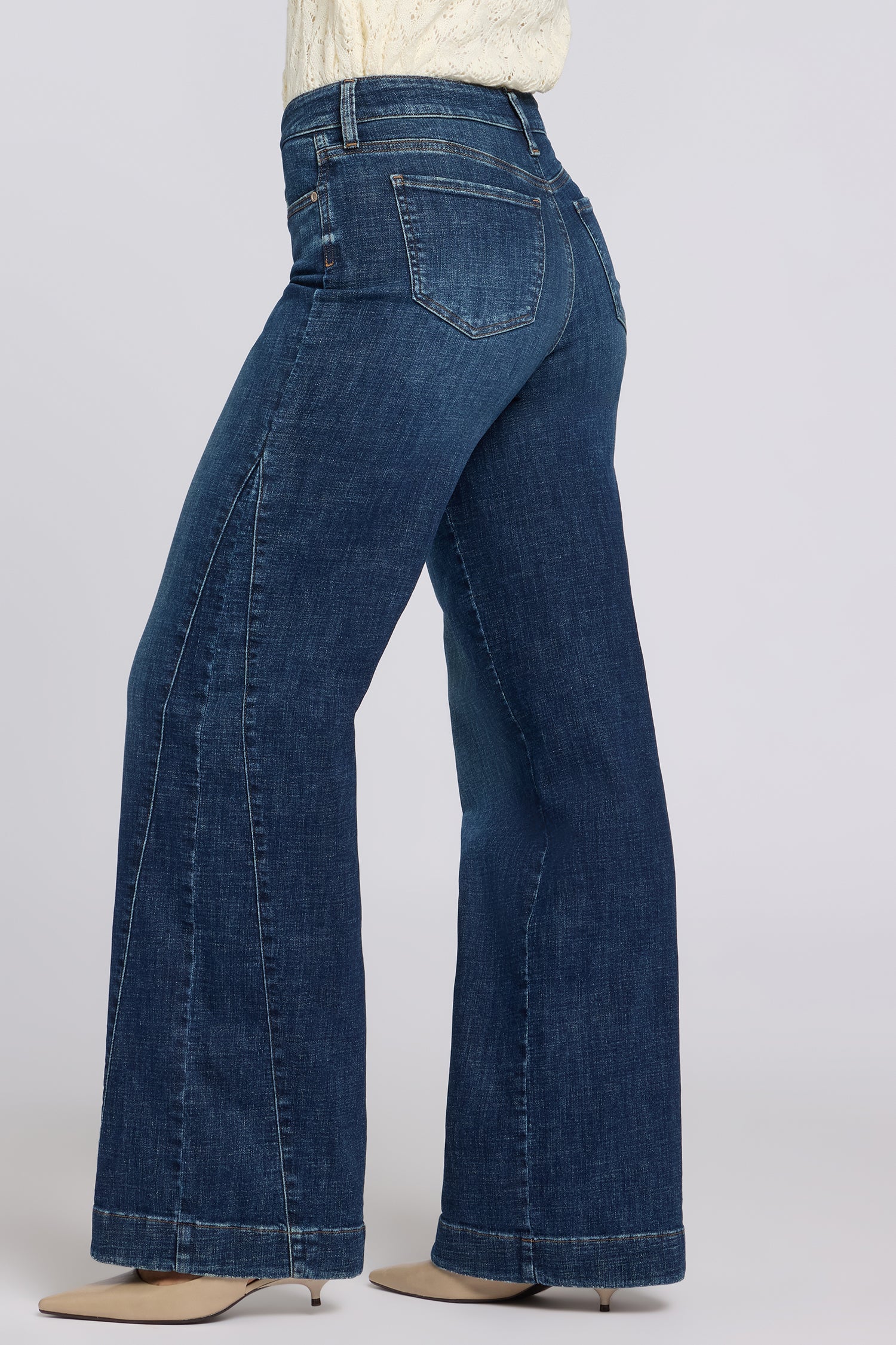 Teresa Wide Leg Jeans - Sunset Villa - Image 3