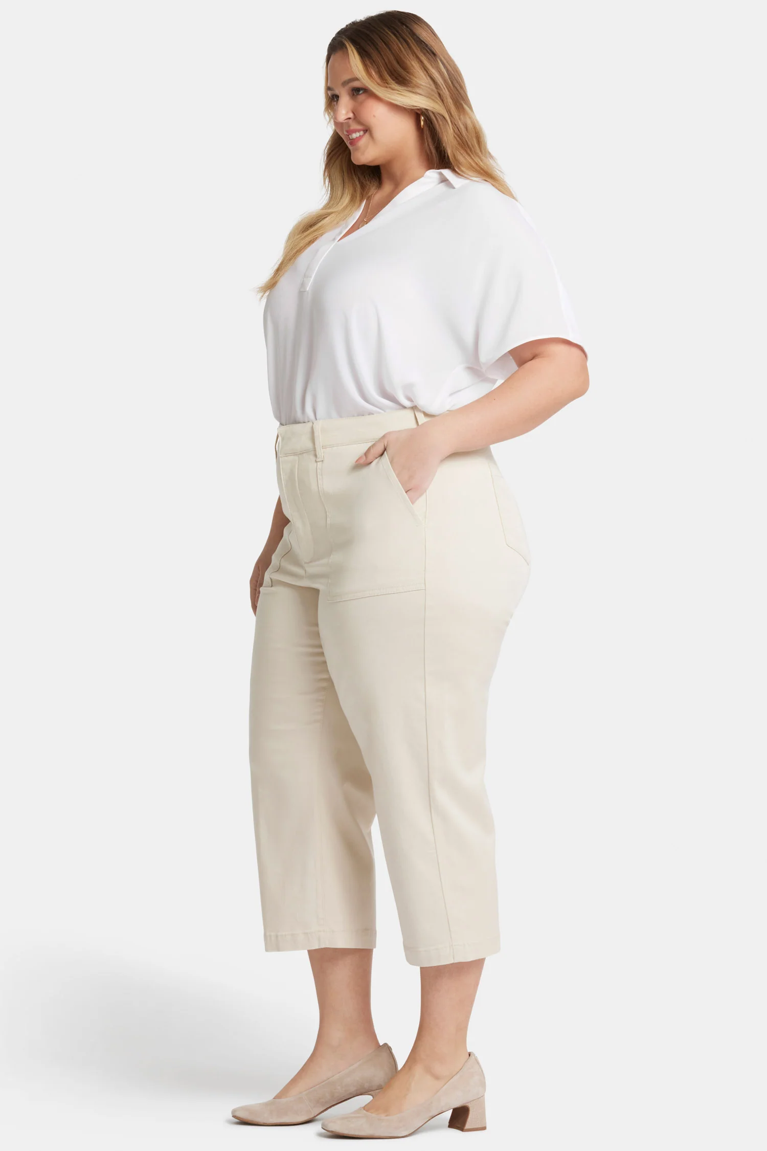 Utility Pants In Plus Size - White Creek - Image 5