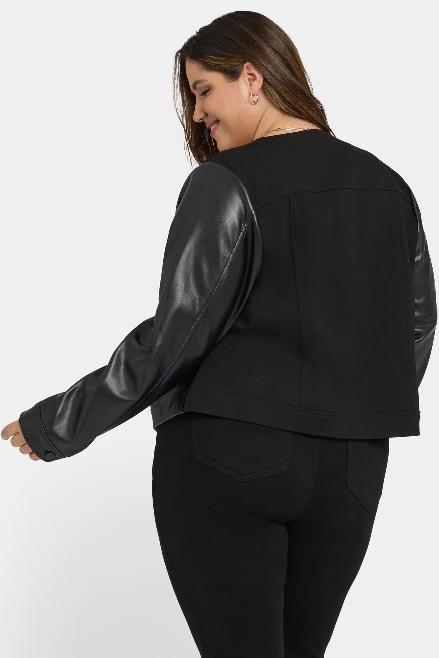 Vanessa Jacket In Plus Size - Black - Image 2