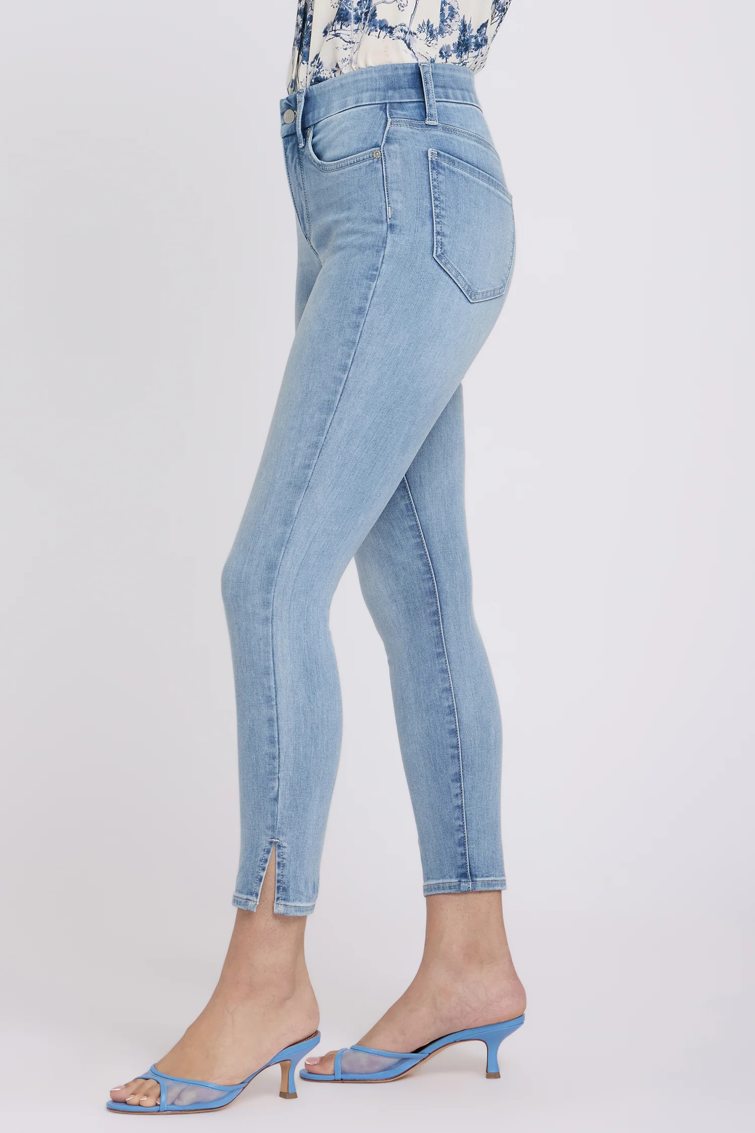 Waist-Match™ Ami Skinny Ankle Jeans - Bloom Bound - Image 3