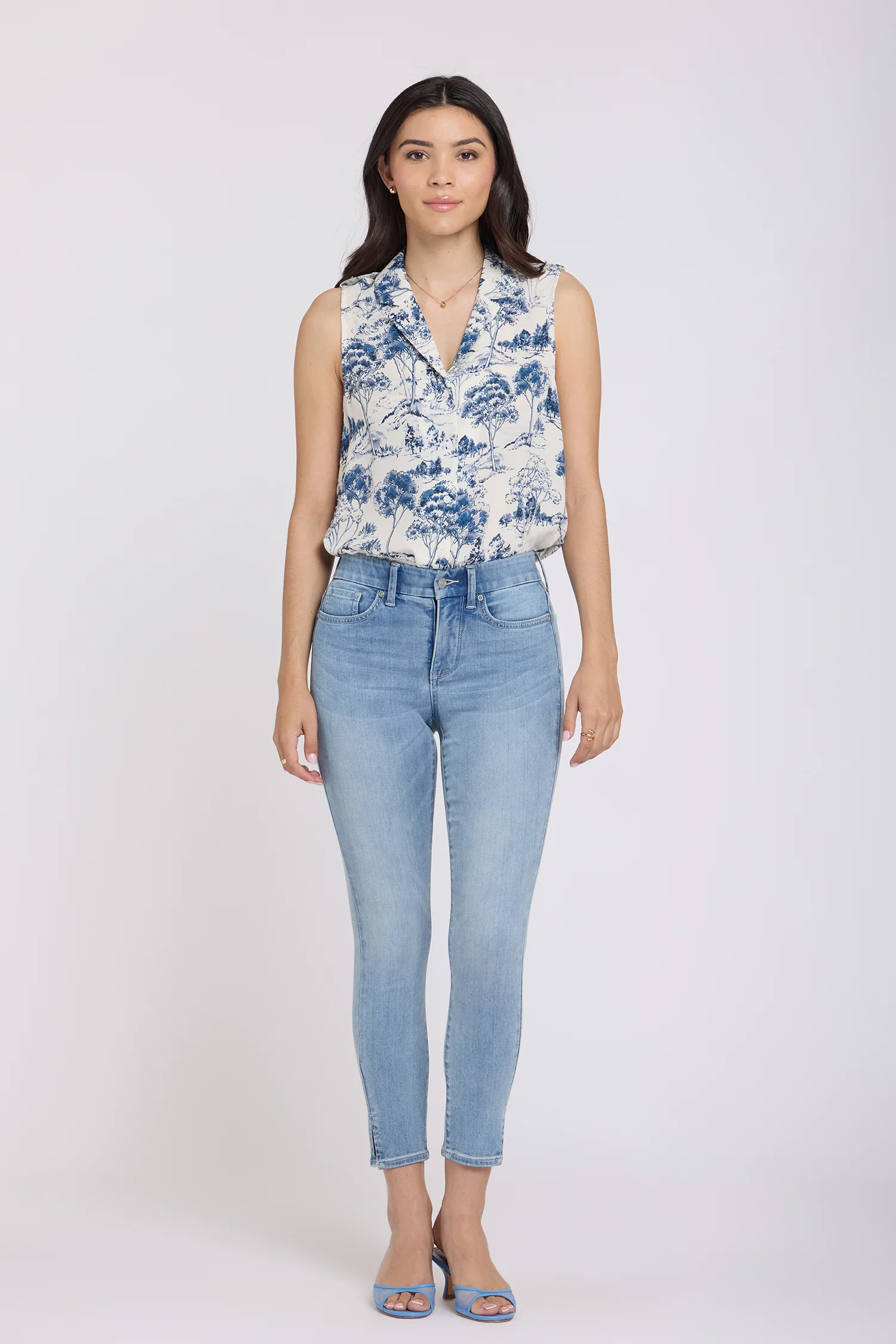 Waist-Match™ Ami Skinny Ankle Jeans - Bloom Bound - Image 4