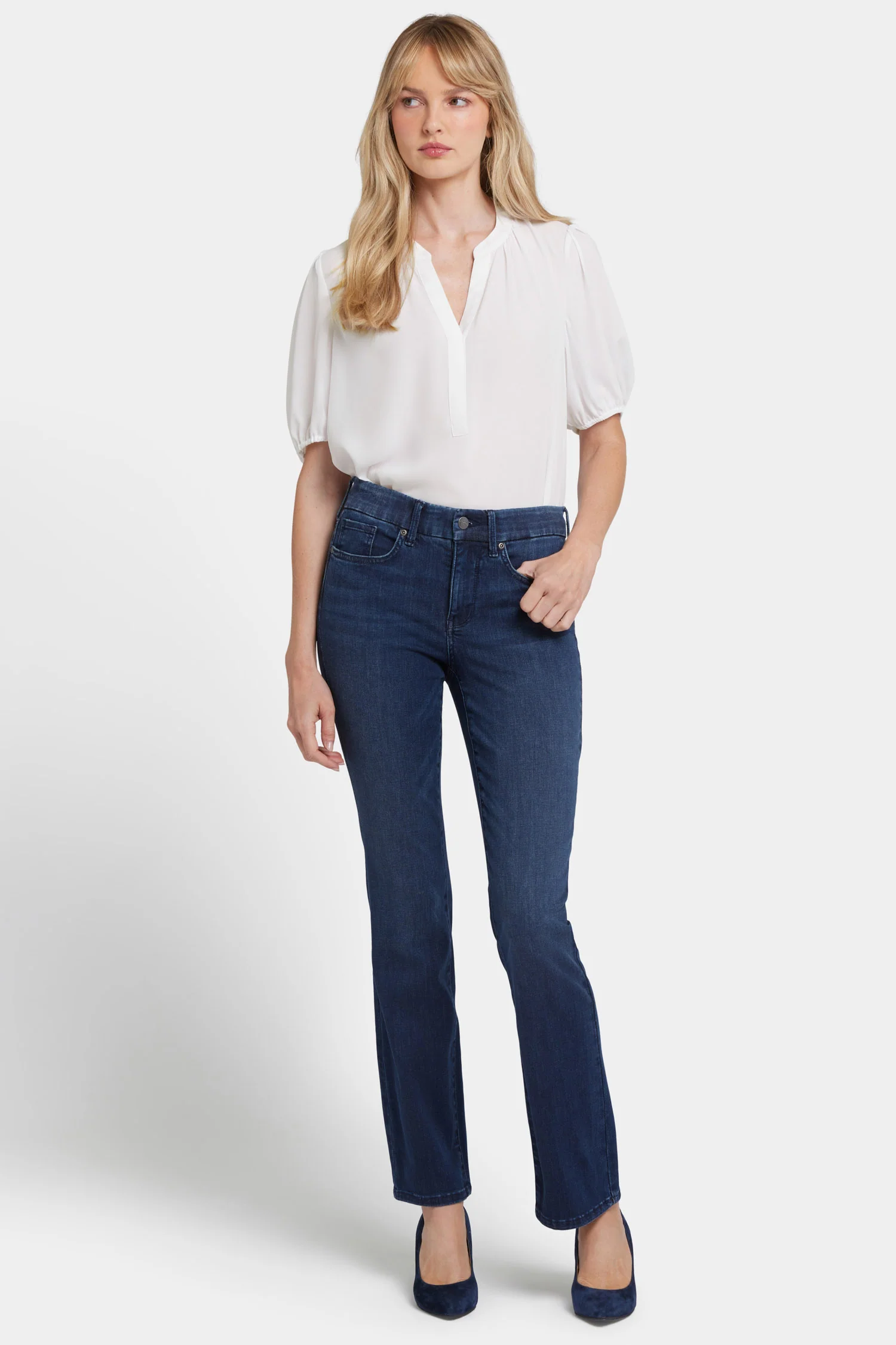 Waist-Match™ Marilyn Straight Jeans - Basin - Image 4