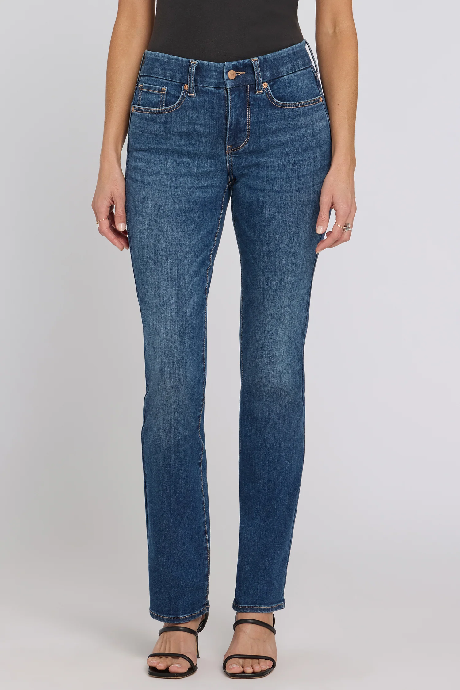 Waist-Match™ Marilyn Straight Jeans - Blue Mirage - Image 4