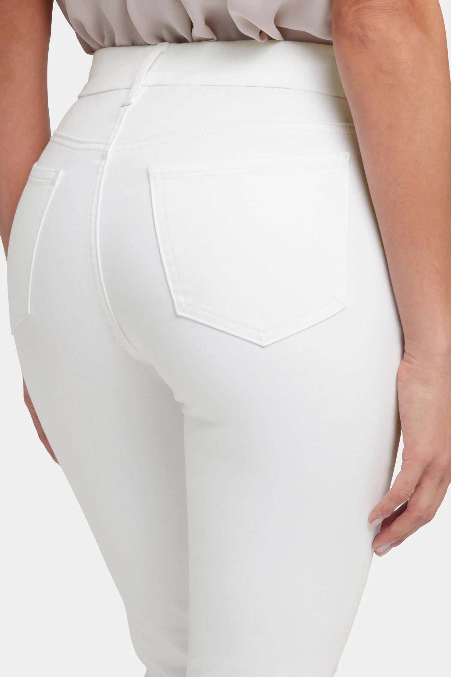 Waist-Match™ Marilyn Straight Jeans - Optic White - Image 6