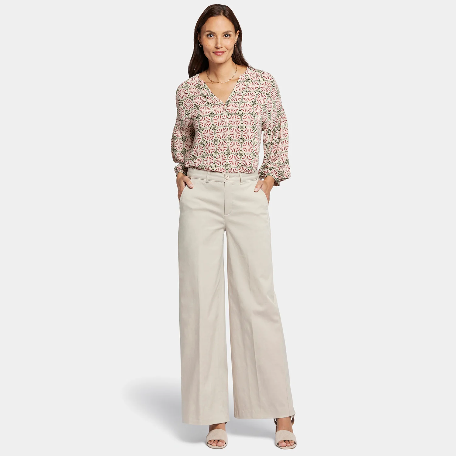Whitney Trouser Pants - Feather - Image 7
