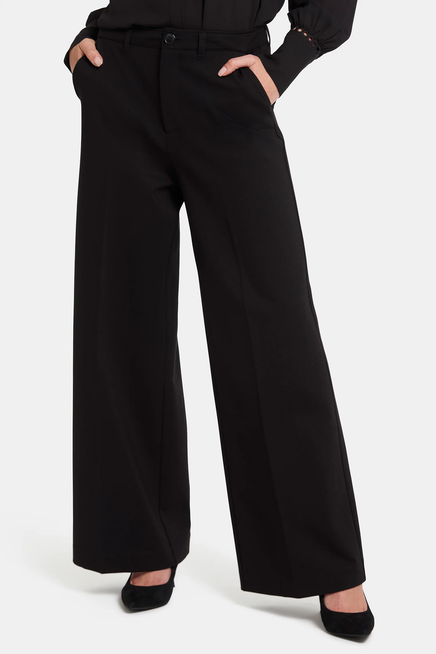 Whitney Trouser Pants In Petite - Black - Image 6
