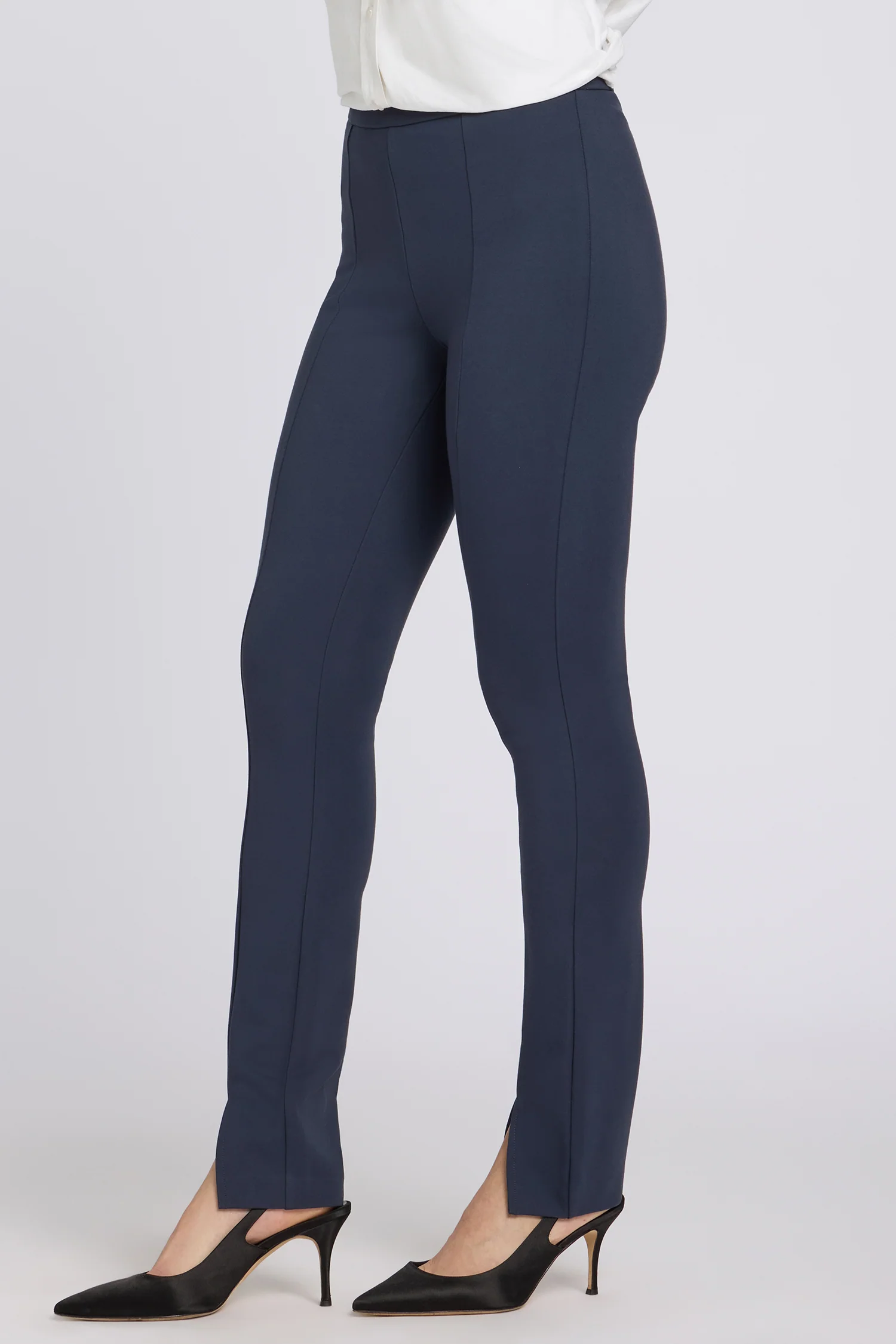 Zelda Pull-On Pants - Oxford Navy - Image 4